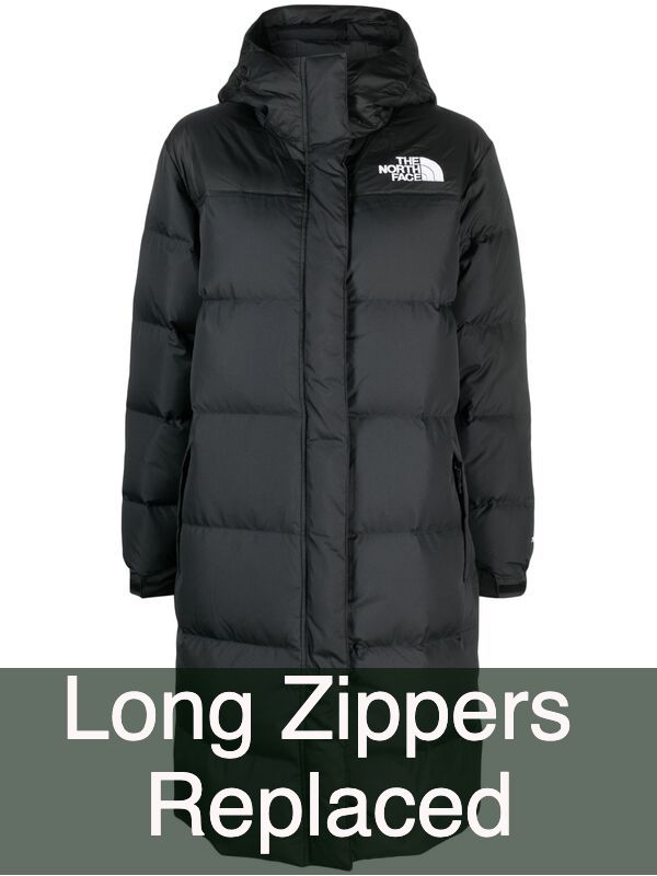 North Face Zipper Raplaced 