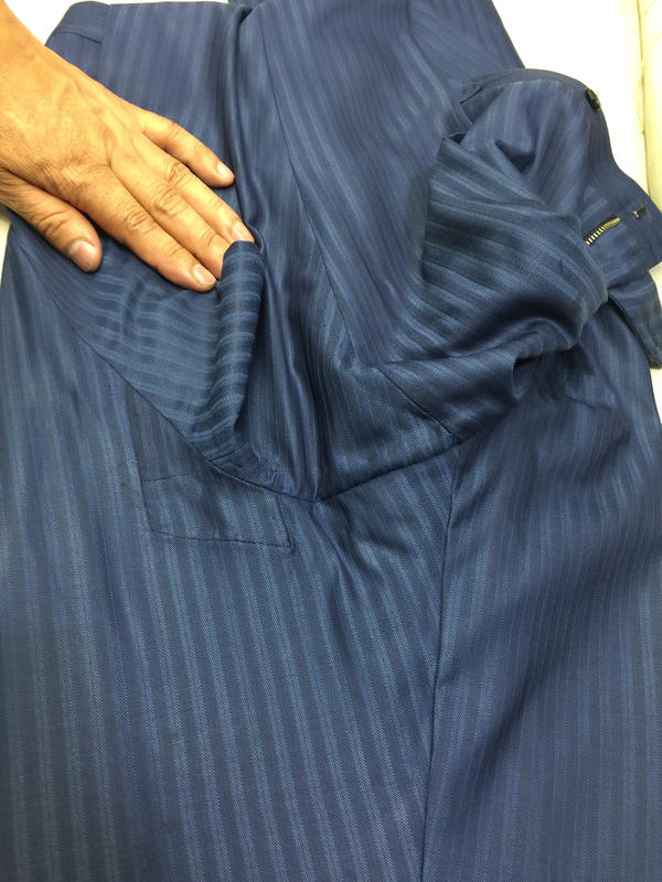 Trouser Worn Crotch Repair